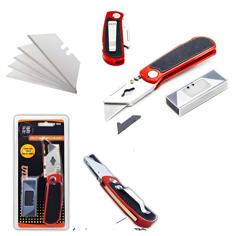 سكين مشرط متعدد الاستخدامات قابل للطي ادوات المحيط